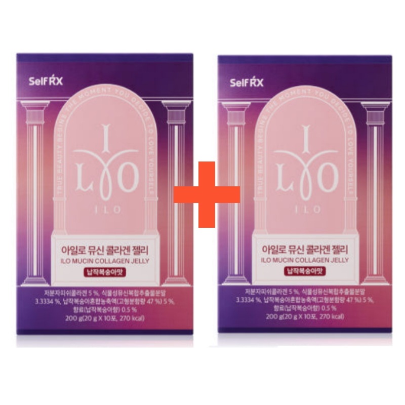 [20gx10包x2box] ぷりぷりゼリーで食感の面白さがある ムシン コラーゲンゼリースティック