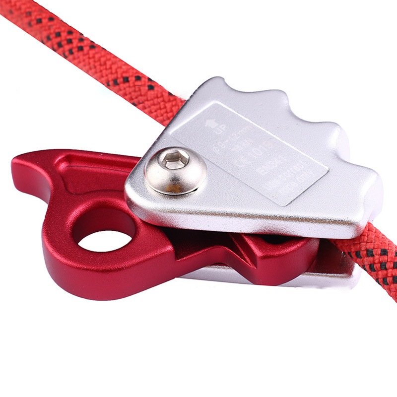 15KNヘビーデューティ安全登山ロープグラブ抗秋保護ギア自己ロック登山装備