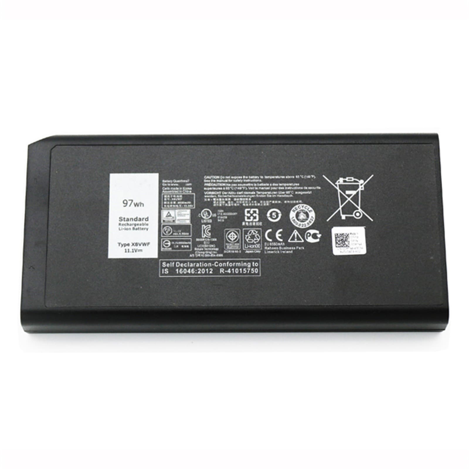 X8VWF 電池・DELLノートパソコン互換 Latitude 14 E5404 7404 P45G 4XKN5 X8VWF 8.55Ah 11.1V 交換用のバッテリー dc909-A1195