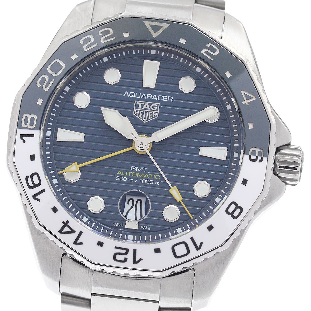 タグホイヤー TAG HEUER WBP2010 アクアレーサー プロフェッショナル 300 GMT 自動巻き メンズ _955002【中古】