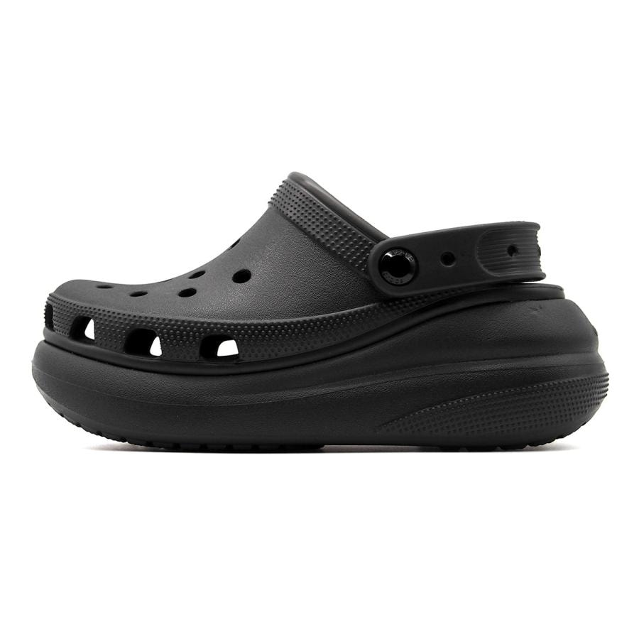 クロックス レディース メンズ 厚底サンダル クラッシュ クロッグ ブラック CROCS CRUSH CLOG BLACK