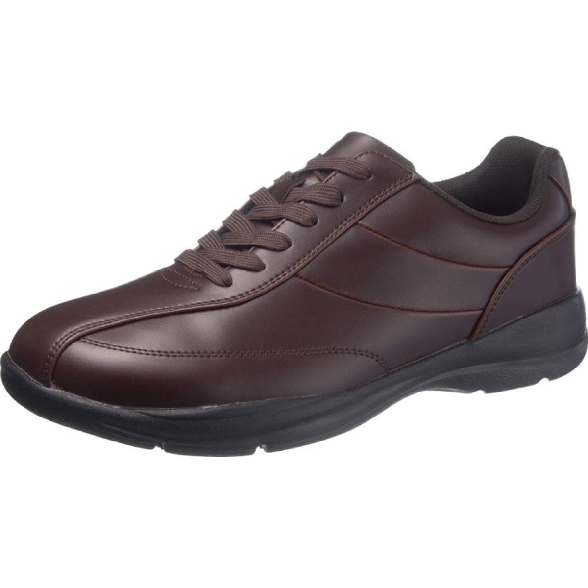 アサヒシューズ 紳士 カジュアルシューズ ウォーキングシューズ 28.0cm M512 ブラウン 靴 内側ファスナー 反射材付き