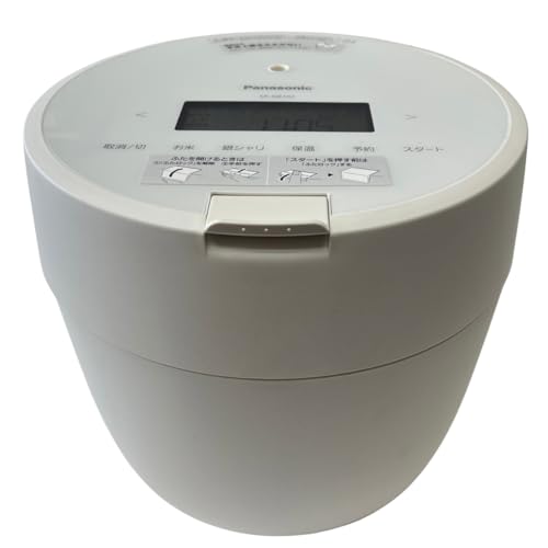パナソニック 炊飯器 5合 圧力IH コンパクトサイズ ふた食洗機対応 ホワイト SR-NB102