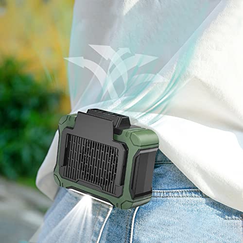 「最長100時間送風」 腰掛け扇風機 手持ち扇風機 卓上扇風機 携帯扇風機 ベルトファン 腰回りエアコン USB・ソーラー充電 風力3段階 静音 屋外高温業者 スポーツ観戦 キャップ 6,673円