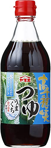 [ヤマエ食品工業] 高千穂峡つゆ うまくち かつお味 蜂蜜入り 500ml