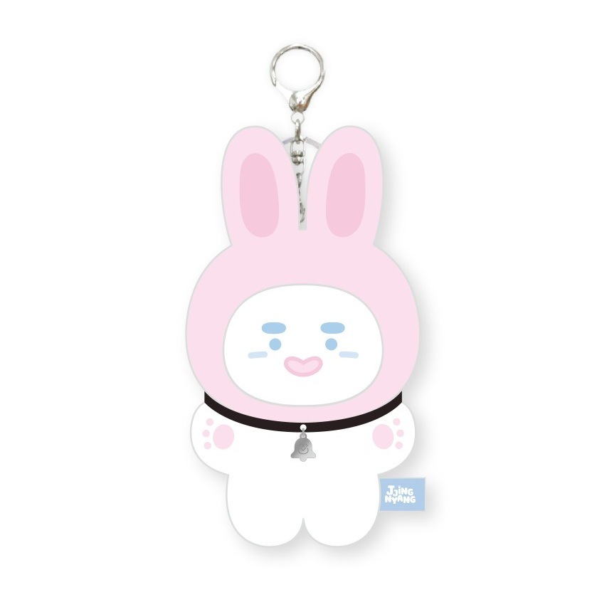SHINee ONEW JJING-NYANG KEYRING - JJINGNYANGS TWINKLE SNOWYLAND