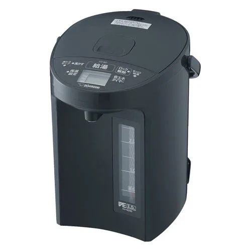 象印マホービン CV-GD30-BM VE電気まほうびん 優湯生 スピード沸とう機能搭載 3.0L ソフトブラック