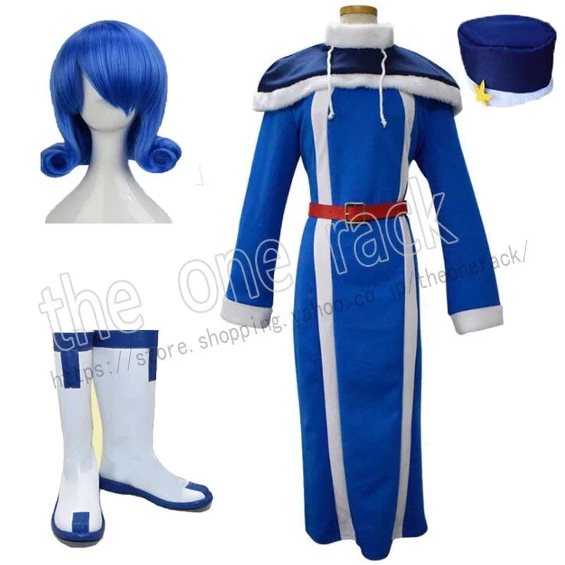 母の日フェアリーテイル FAIRY TAIL ジュビアロクサー コスプレ衣装 cosplay ウィッグ