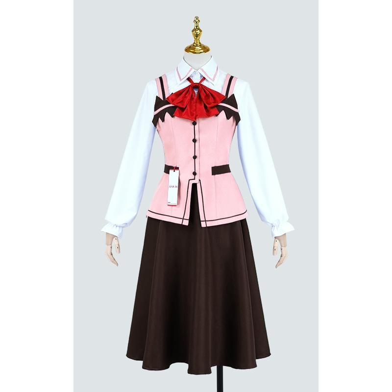 【大人気N0.1】 保登心愛 ラビットハウス制服 髪飾り付き コスプレ衣装 1169