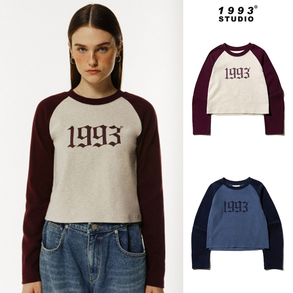 [1993studio] 1993 Raglan Long Sleeve