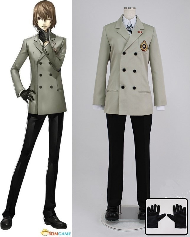 [今日は安い-出荷が早い]ペルソナ5 明智吾郎 コスプレ衣装 コスチューム品質良い 店舗お勧め