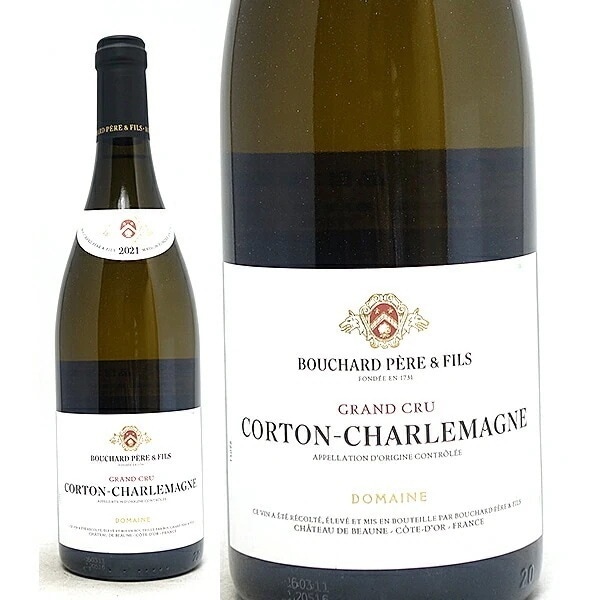 2021 コルトン シャルルマーニュ グラン クリュ 750ml ドメーヌ ブシャール ペール エ フィス フランス 白ワイン コク辛口 ワイン ^B0BPCC21^