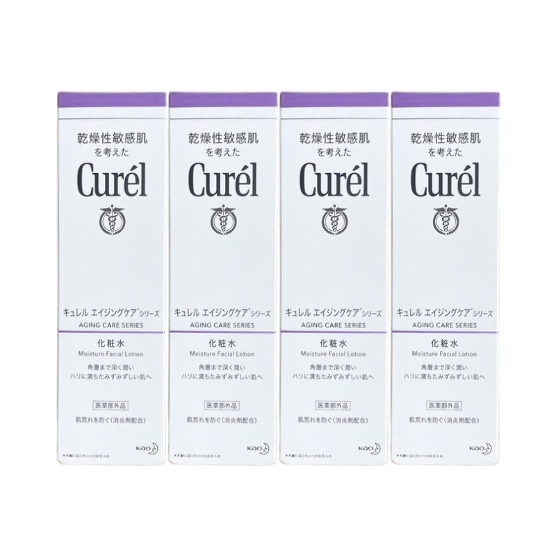 キュ レル エイジングケア化粧水 140ml 4個セット 花王 医薬部外品 エイジングケアシリーズ
