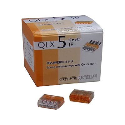 他サイト： JAPPY 差込形電線コネクタ (クイックロック)橙透明 50個 QLX5-JP-OCLの商品画像