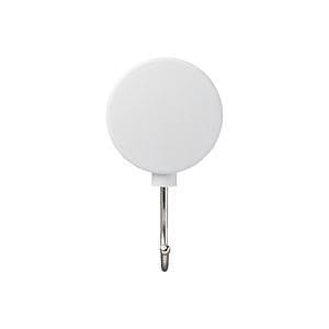 （業務用20セット）ジョインテックス マグネットフックミニ可動白 B344J-W