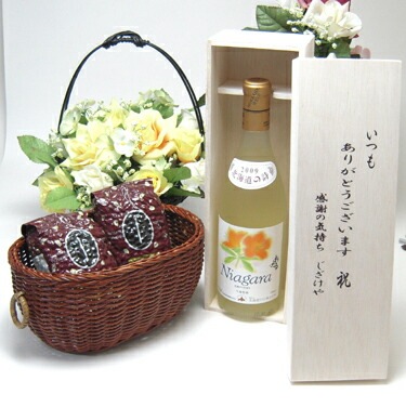 【贈り物限定】 北海道の詩　北海道産葡萄100％ おたる 完熟ナイヤガラ　　白ワイン（甘口）　72