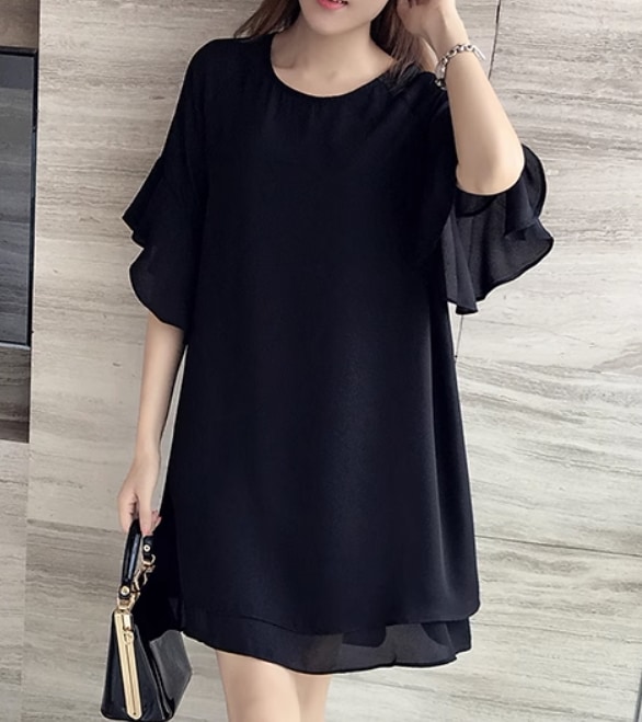 ワンピース デート モテアイテム フレアワンピース スーツ フリル シフォン 大人可愛い きれいめ 上品 おしゃれ かっこいい 大人可愛い ラブリー キュート ガーリー クール モード系 セクシー