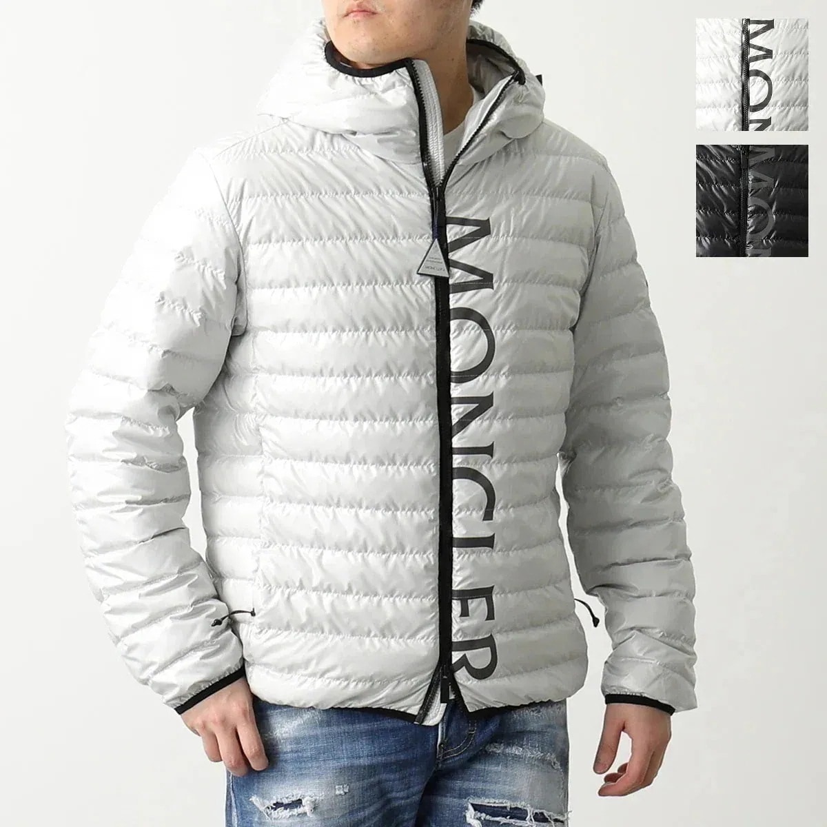 MONCLER Matt Black モンクレール マットブラック ダウンジャケット LAUZET ローゼット 1A00030 595OK メンズ ショート ロ
