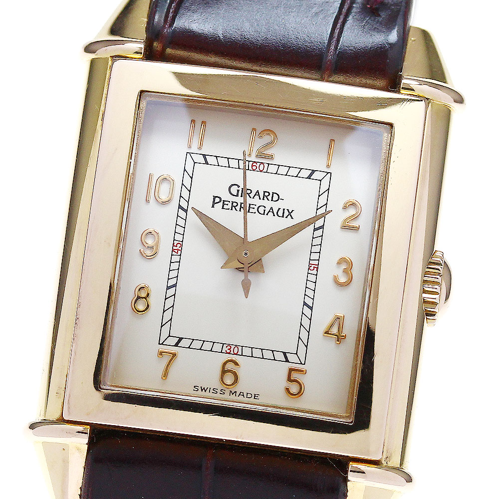 ジラールペルゴ GIRARD PERREGAUX 2590 ヴィンテージ1945 K18PG 手巻き レディース _824921【中古】