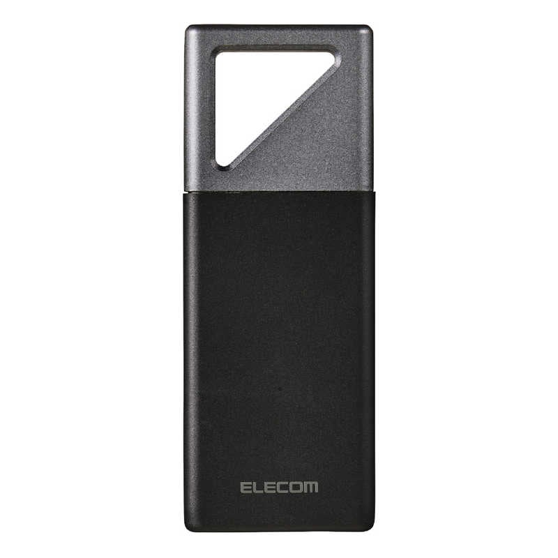 エレコム　ELECOM　外付けSSD USB20Gbps対応 防塵 防滴 耐衝撃 Type-C 500GB ブラック　ESD-EHB0500GBK