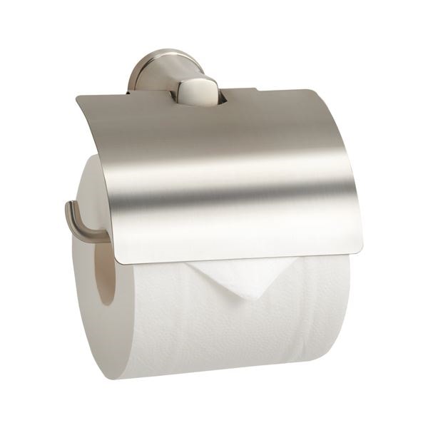 ペーパーホルダー/建築金物 [ブラッシュニッケル] シンプル [業務用 建材 トイレ器具]