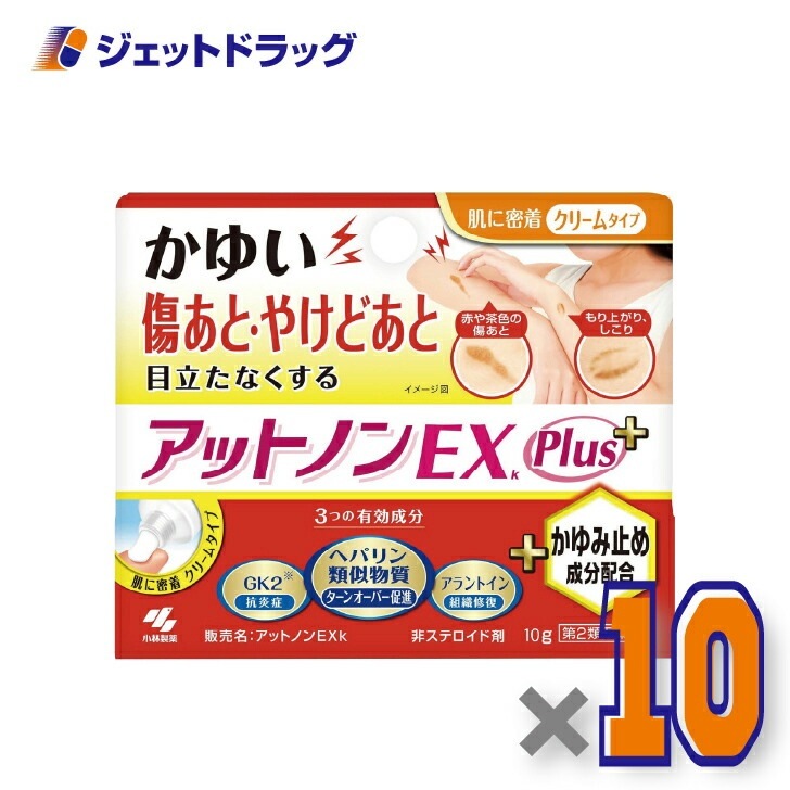【第2類医薬品】アットノンEXk Plus 10g ×10個
