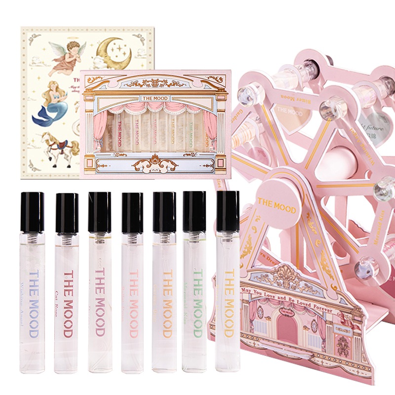 バレンタインデー 観覧車香水セット 香水セット 7種類 5ML 香りが長持ちする レディース香水 香り ギフト プレゼント フローラルムスク プレゼント