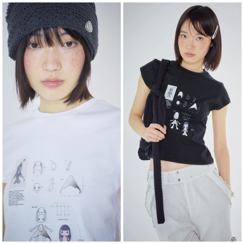 [COYSEIO] LEGNA T-SHIRT 2COLORS 韓国 大人気 COYSEIO] LEGNA T-SHIRT 2COLORS 韓国 大人気 (COYSEIO/Tシャツ