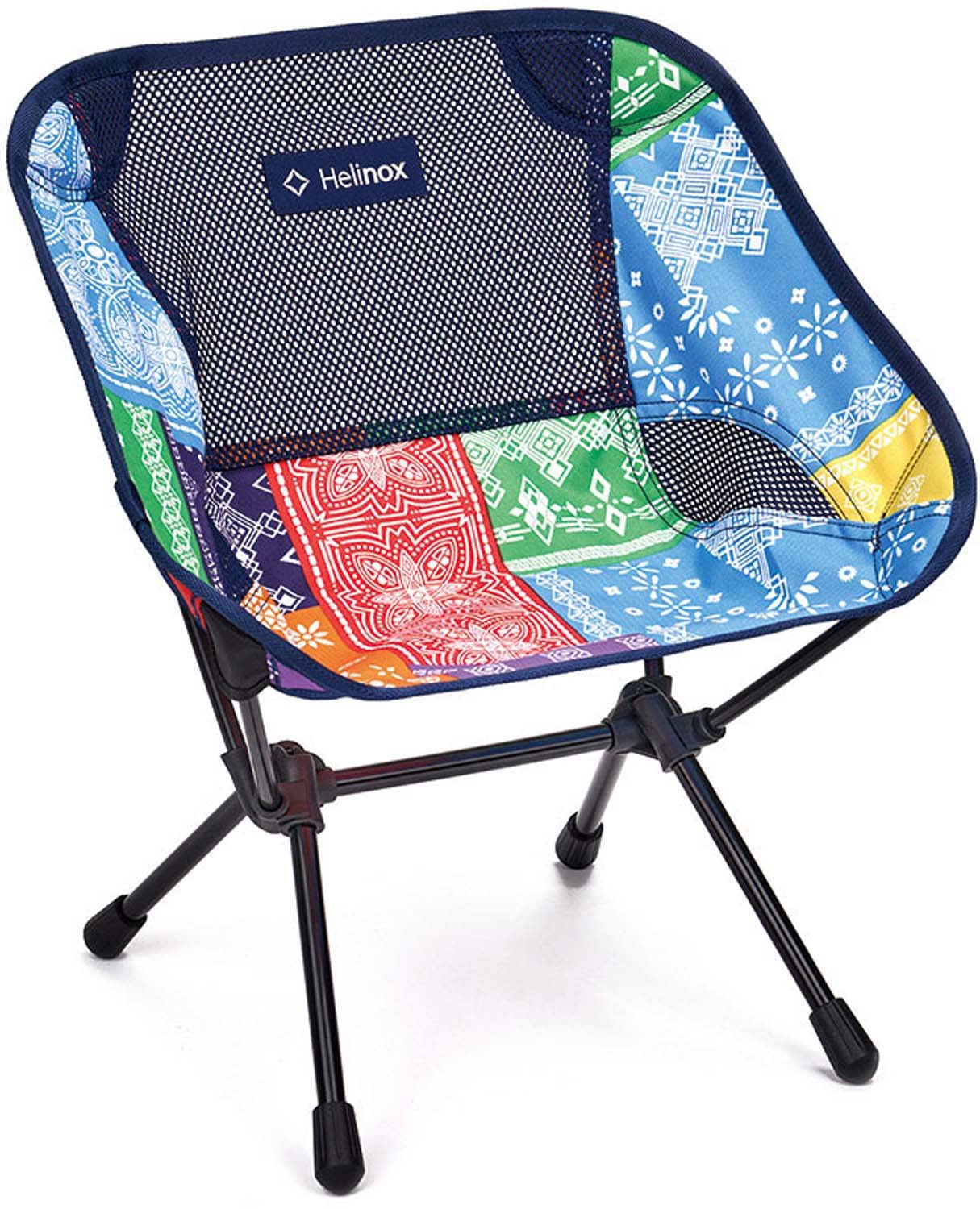 ヘリノックス(Helinox) アウトドア キャンプ コンパクトチェア チェアワン ミニ バンダナキルト 軽量 レインボー(RB) 1822332