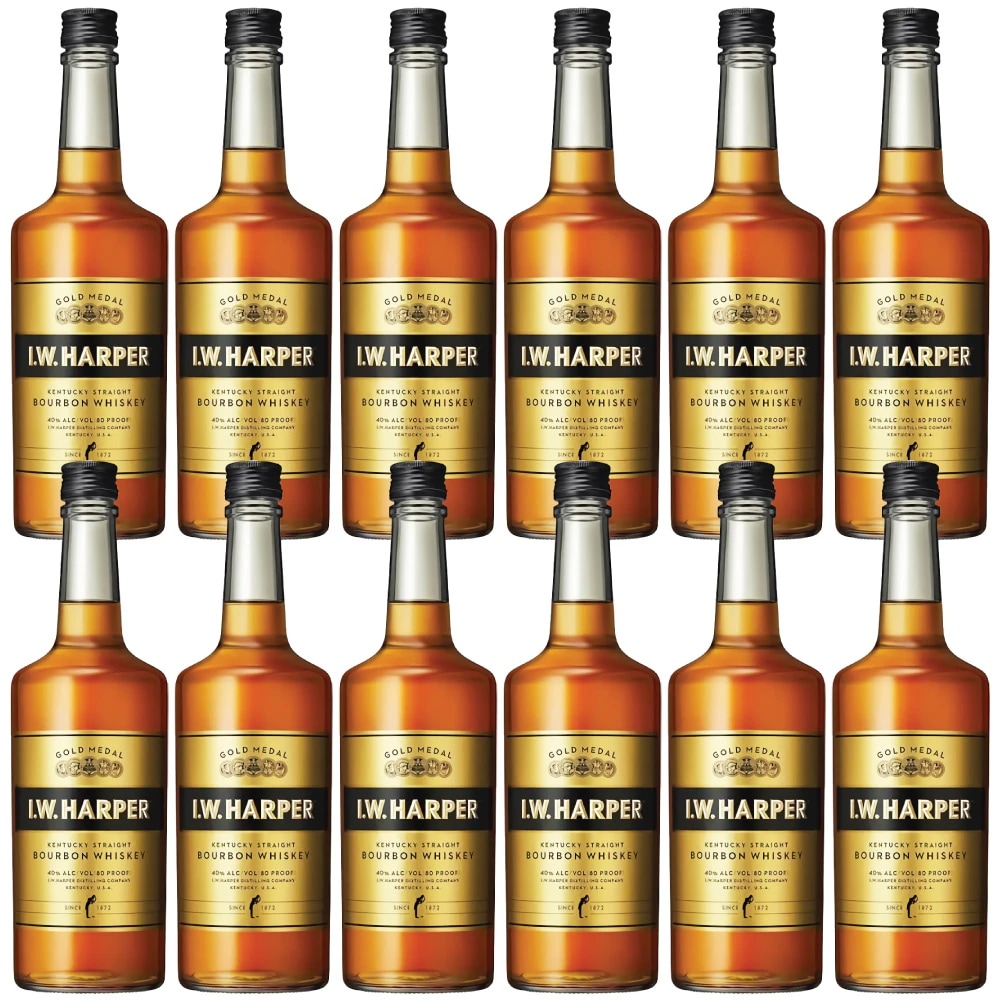 I.W.ハーパー ゴールドメダル 700ml 12本セット バーボンウイスキー
