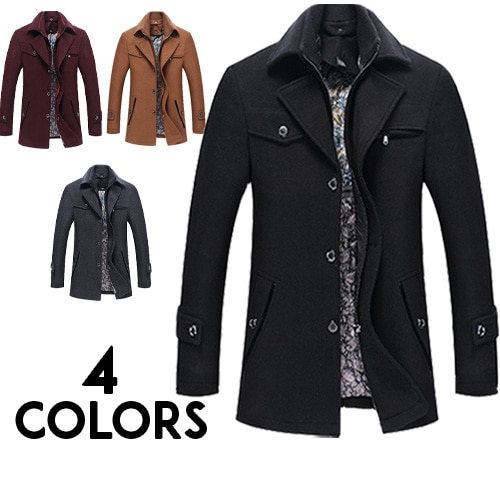 チェスターコート コート ジャケット アウター メンズファッション チェスター ステンカラーコート ロングコート テーラードジャケット ジャケット 秋 冬 メンズ コーディネート