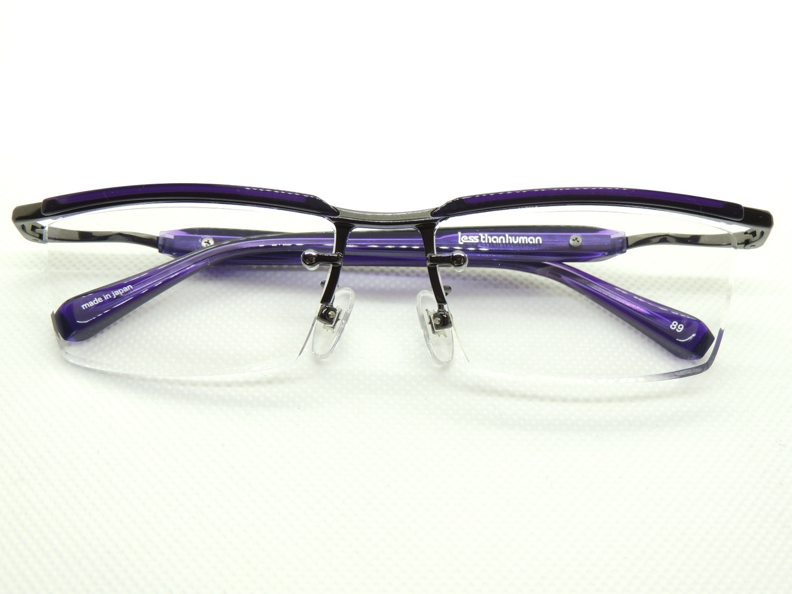 「人間以下」は褒め言葉！アナーキーさが魅力の一本 【伊達メガネＯＫ】【レンズ別売】 less than human 【レスザンヒューマン】2001:A C-89【ｋｔｍ】