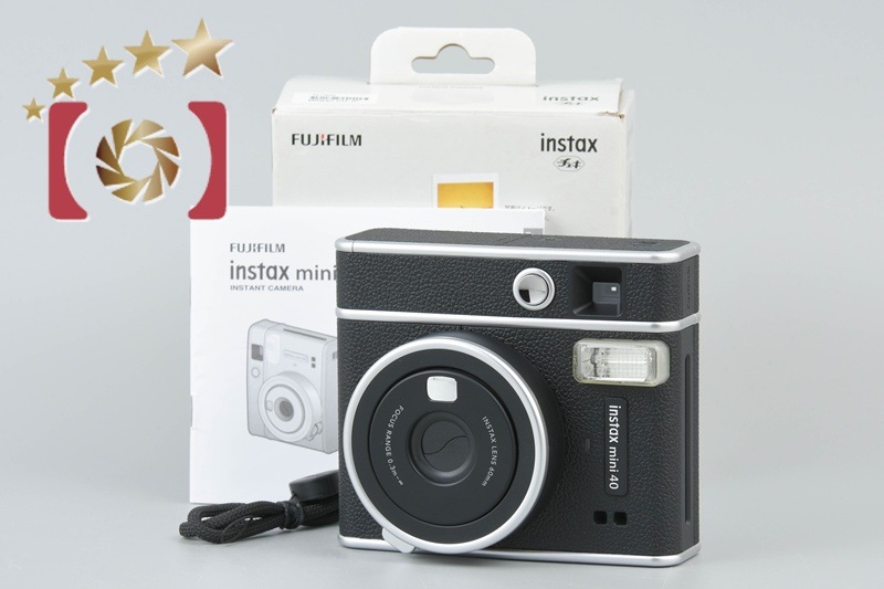 FUJIFILM 富士フイルム instax Mini 40 インスタントカメラ 元箱付き