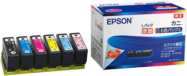エプソン 純正 インクカートリッジ カニ KNI-6CL-L 6色パックL（増量）