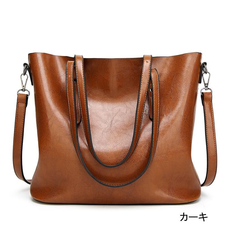 【急速出荷】ハンドバッグ ショルダーバッグ レディース シンプル 2way バッグ 通勤 大容量