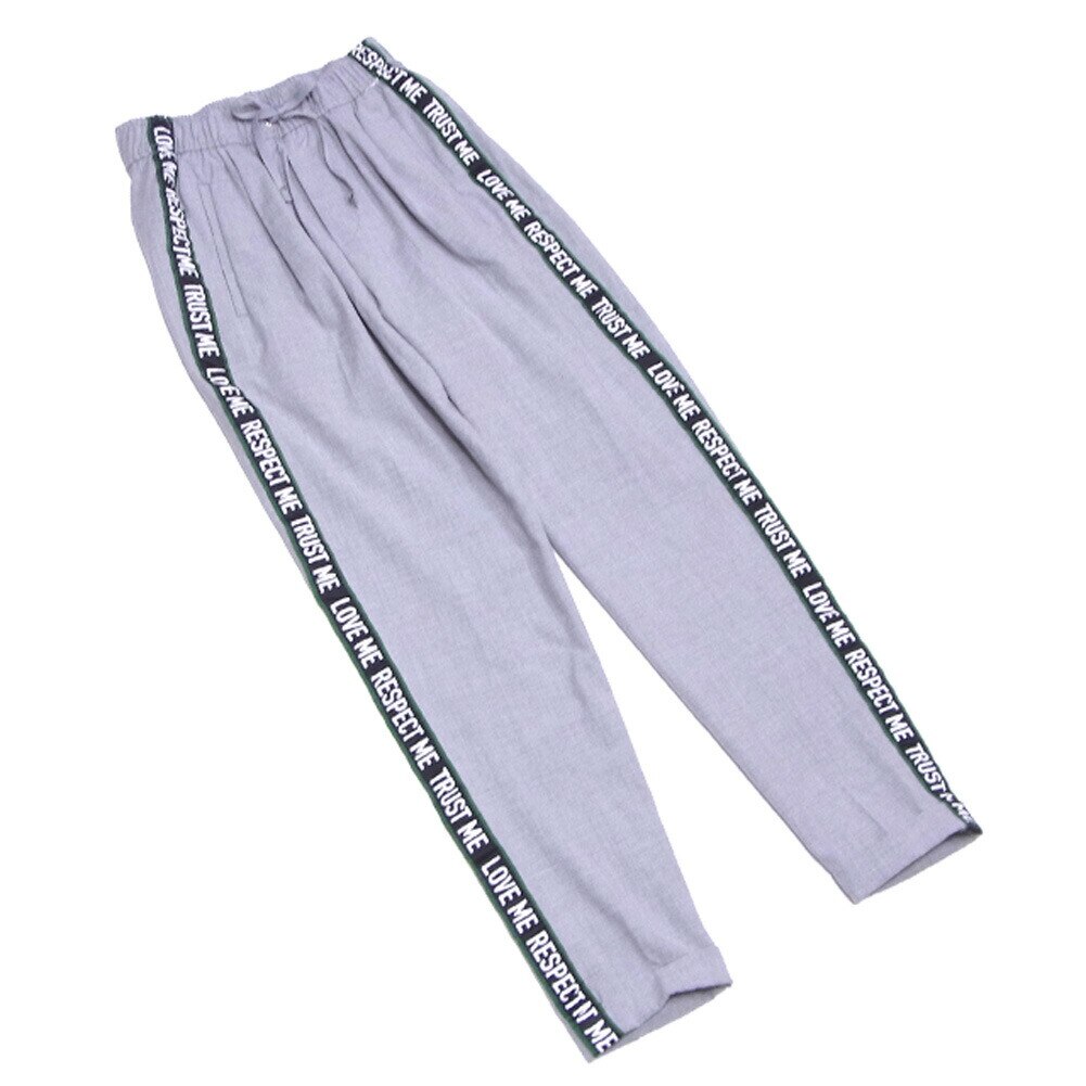 パンツ テーパード ボトムス プリントライン USA Sサイズ グレー 灰色 ブラック グリーン ホワイト 白 中古 5,389円