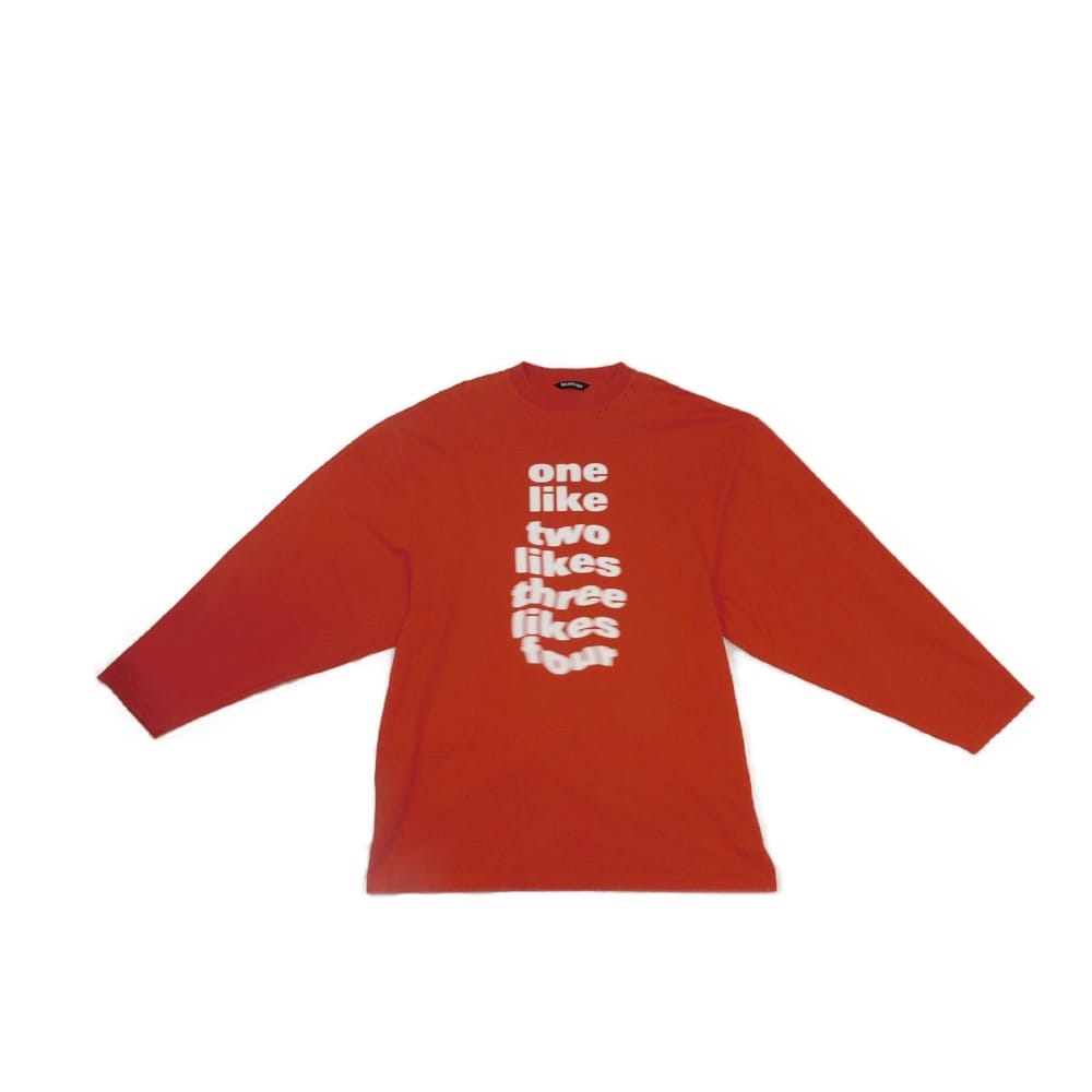 【中古】 長袖Ｔシャツ XXS オーバーサイズ デトロイト加工 ロゴ クルーネック ロングスリーブ スローガン 641667 TJV92 6574