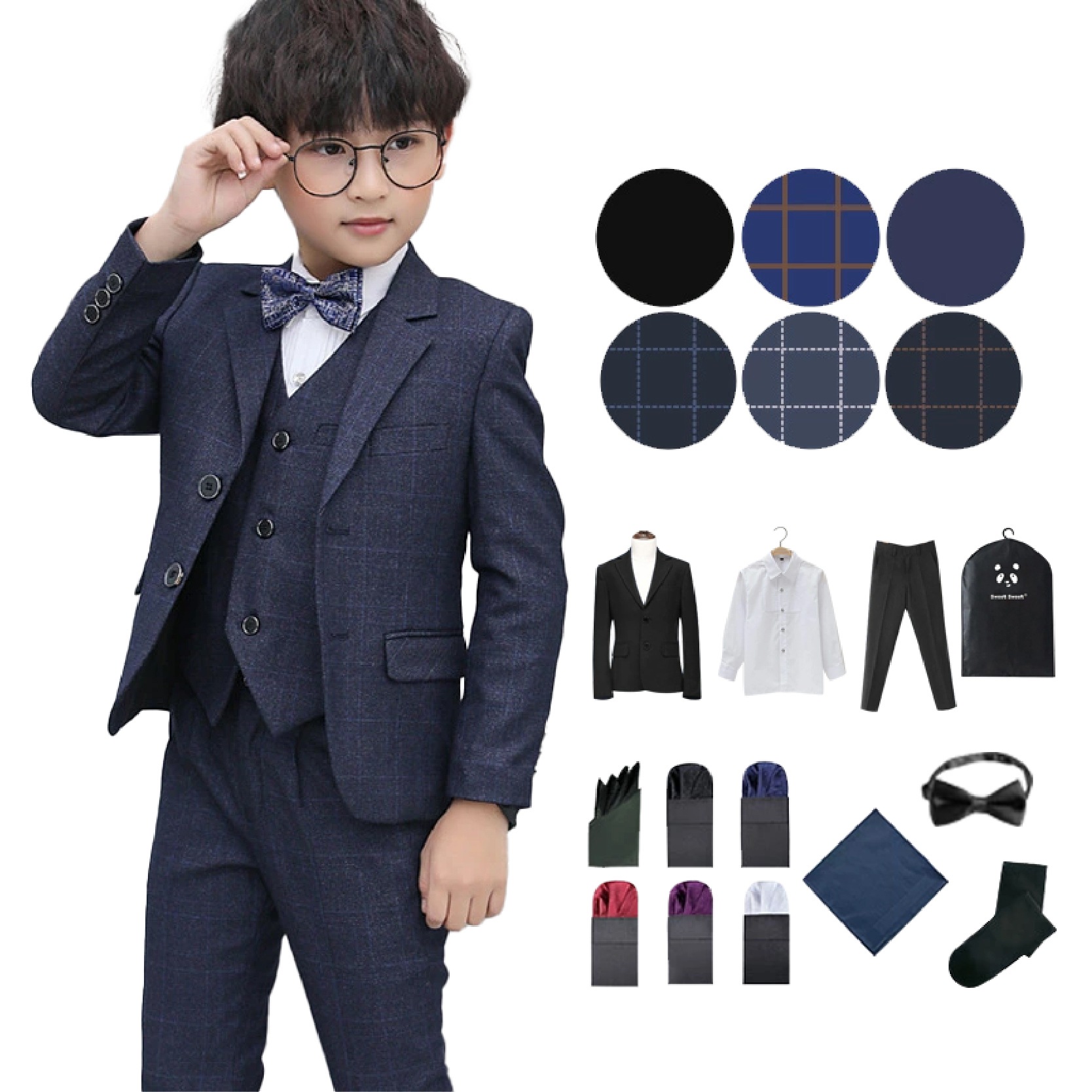 フォーマルスーツ 男の子 おしゃれ タキシード 子供服 キッズ 入学式 卒園式 お受験 4点セット