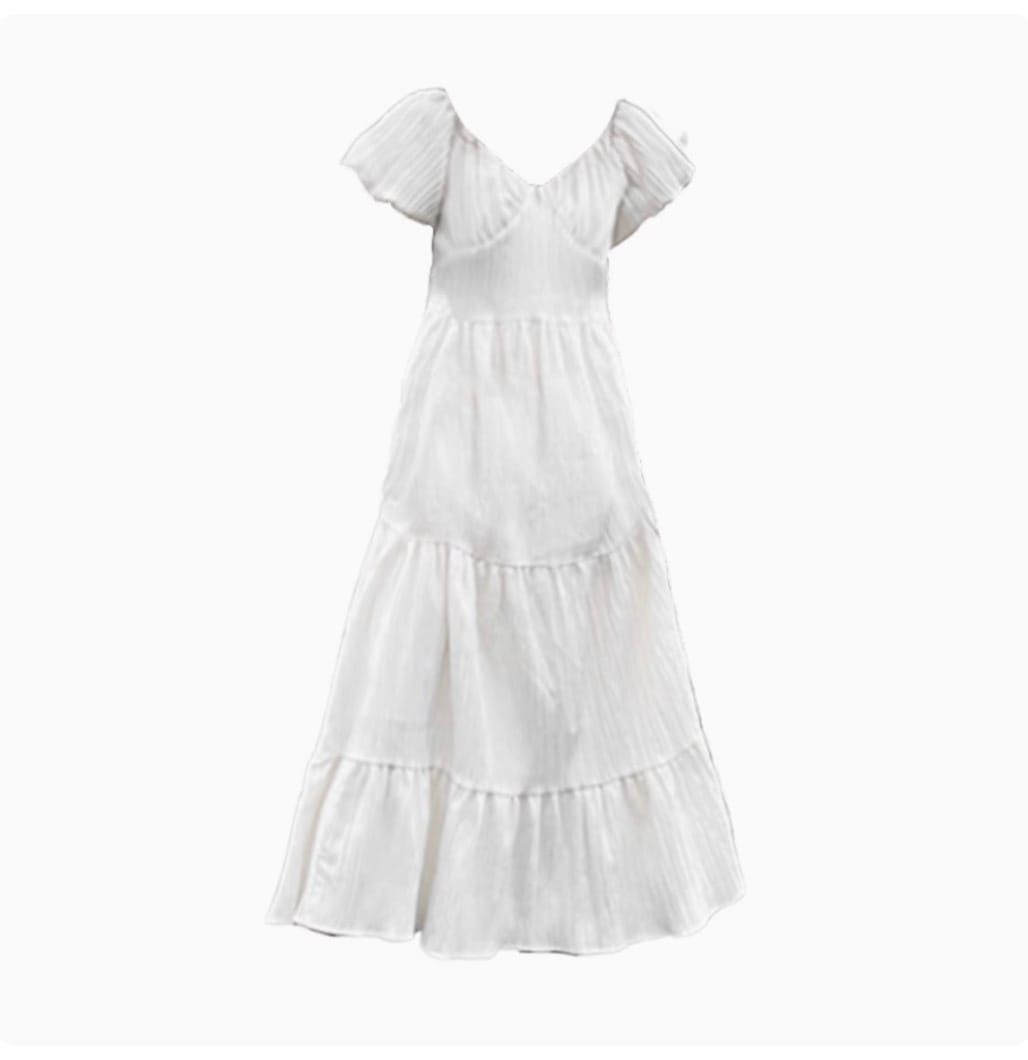 レディース ワンピース デート フレアワンピース ティアードワンピース ワンピドレス ロング ロング丈 袖なし ノースリーブ Vネック 襟なし Aライン 切り替えデザイン かわいい 大人可愛い