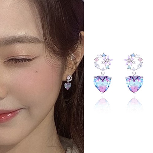 IVE/Jang WonYoung st. ハートキュービックピアス