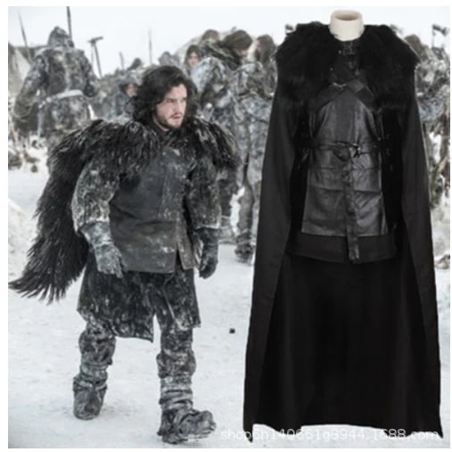 大人気 ゲームオブスローンズ 氷と炎の歌 Cos コスム ジョンスノー Jon Snow Cospaly ハロウィン