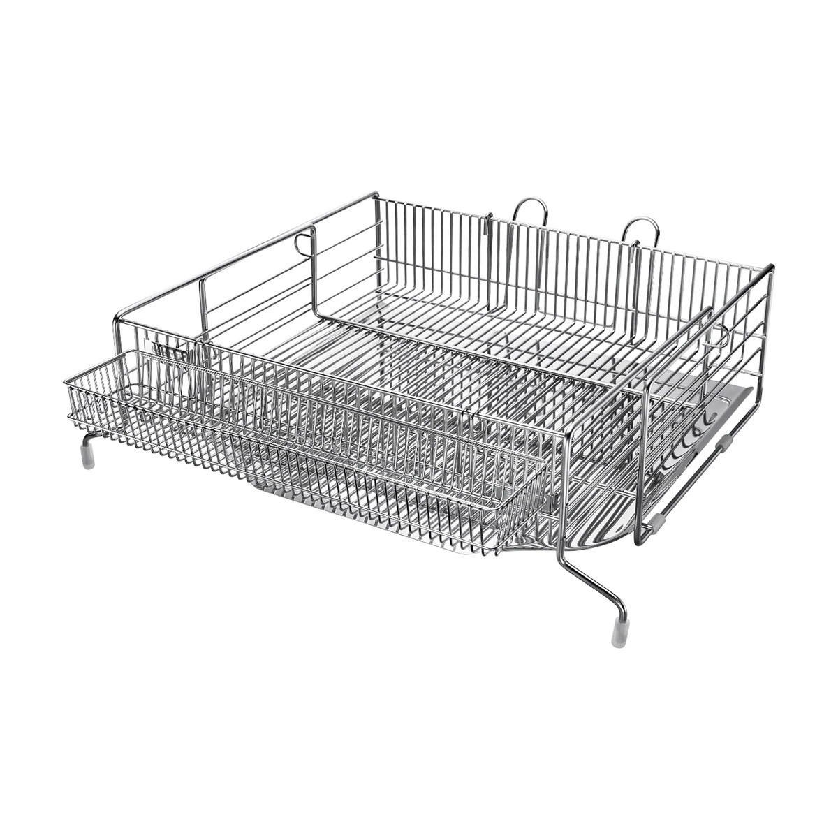 COOKEVER オールステンレス 304 伸縮式ディッシュラック