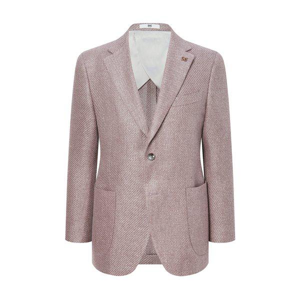 [25SS] ピンクパターン シルク混紡 長袖ジャケット DMJA5B072P1