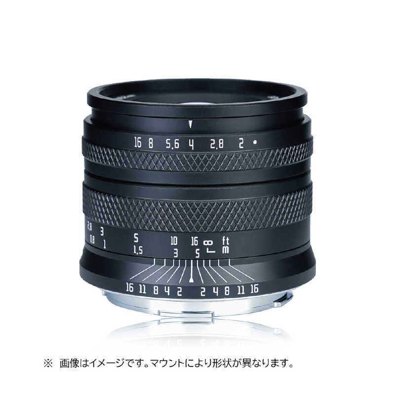 ASTRHORI　カメラレンズ (ライカSL/TL用)　50mm F2.0 ブラック