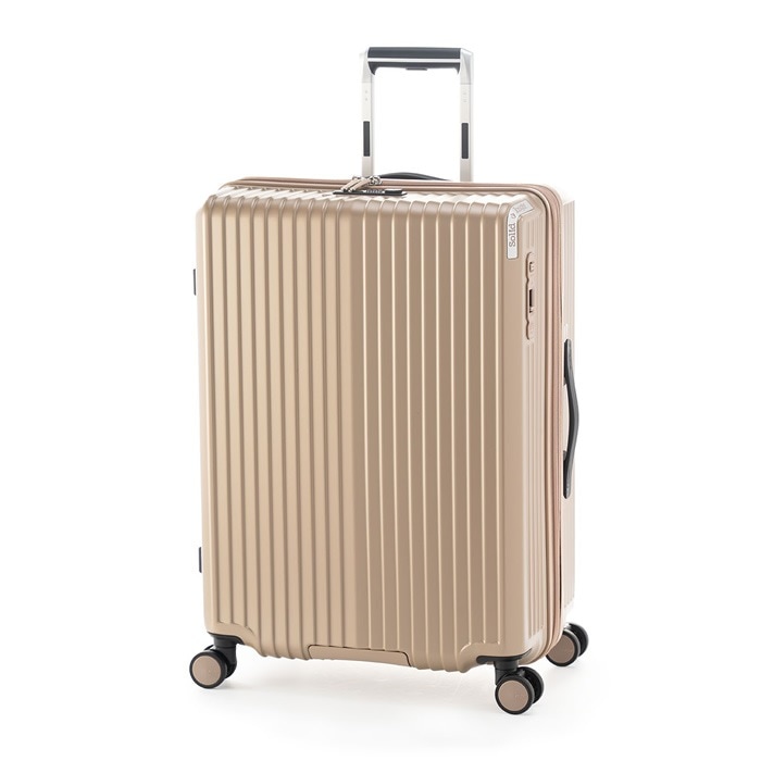 ハードキャリーケース Solid Knight ソリッドナイト 5～7泊 75L～86L ALI-075-24W-MCP マットシャンパン