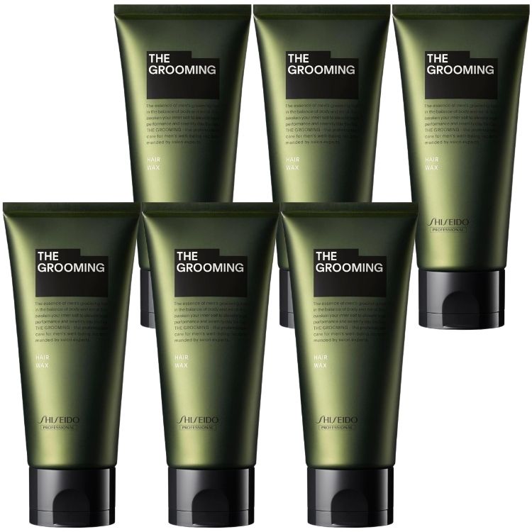 6個セット 資生堂プロフェッショナル ザ グルーミング ワックス 80g スタイリング剤