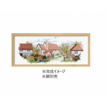 ししゅうキット　7291（オフホワイト）　ダーウェントウォーター/デザイン「レーンシリーズ」　オクトーバーレーン 4,165円