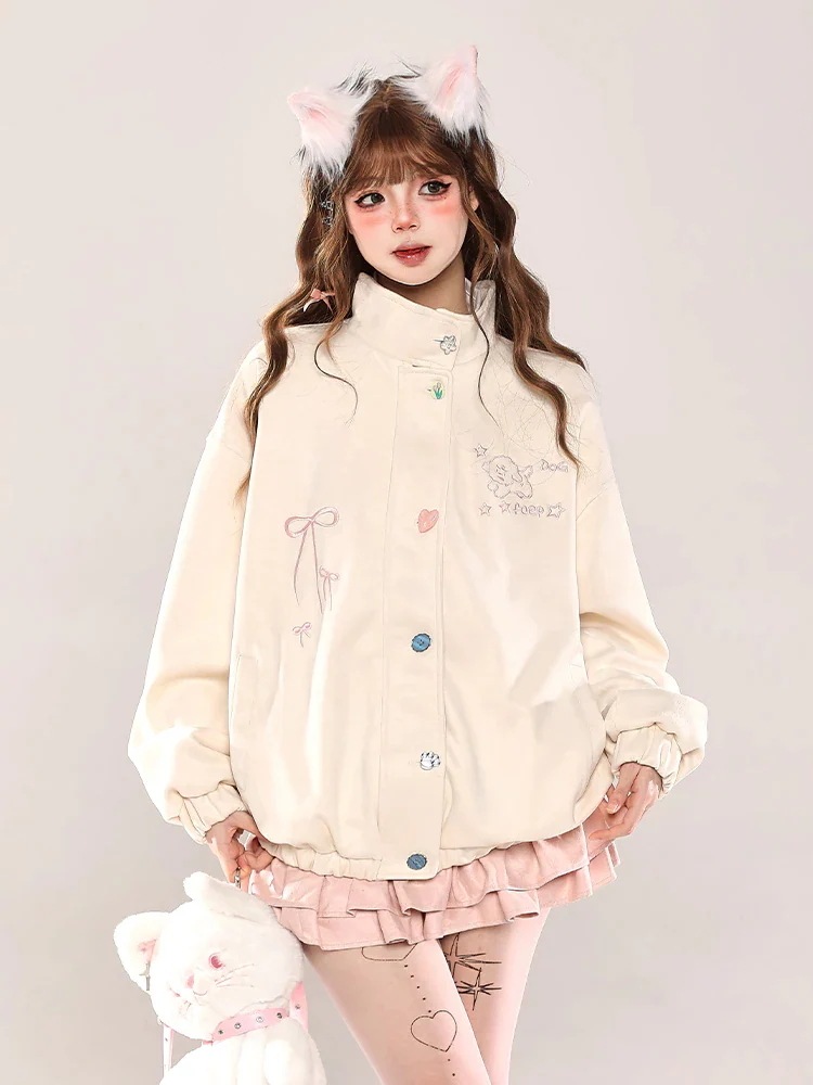 かわいいトレンドショートレディース韓国ストリートPUアウター羽織り合成バイカラーきれいめファッション色っぽ女っぽカジュアルきれいめ大人っぽフェイクフレンチ 長袖 2025 秋冬 スエード調ジャケット