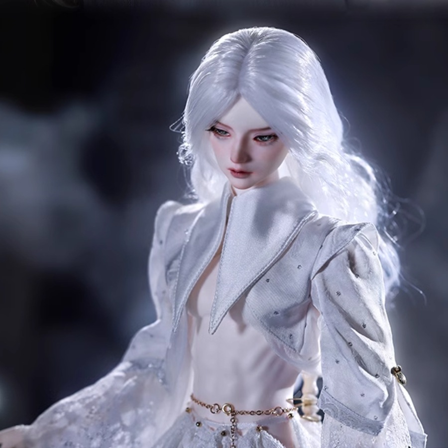 球体関節人形 sd人形 1/4 関節人形 BJDドール 40cm 鲸落奇幻风全套原创鱼骨背饰树脂男娃玩偶ハンドメード化粧