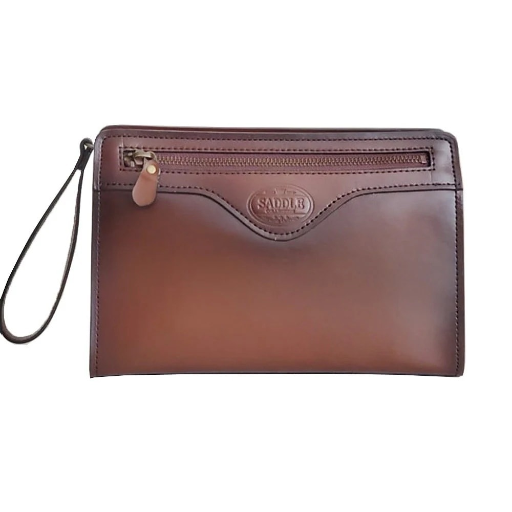 サドル SADDLE ハンドバッグ 1009-4H メンズ ブラウン 日本製 国内正規品